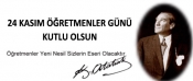 Öğretmenler Günü Kutlu Olsun !